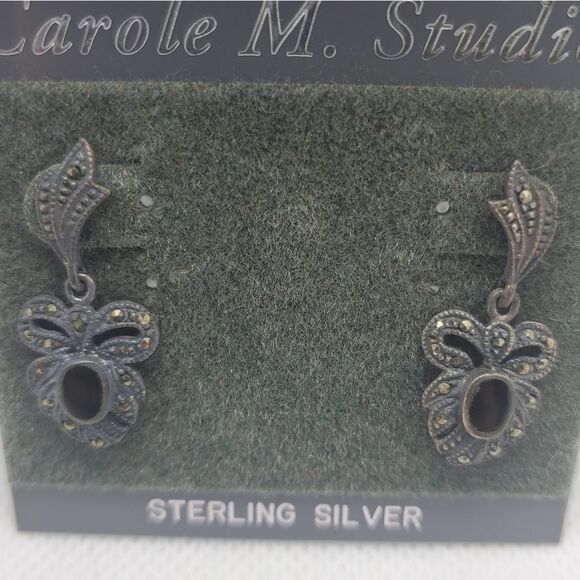 NWT Carole M. Studio Sterling Silver Earrings - Picture 2 of 3